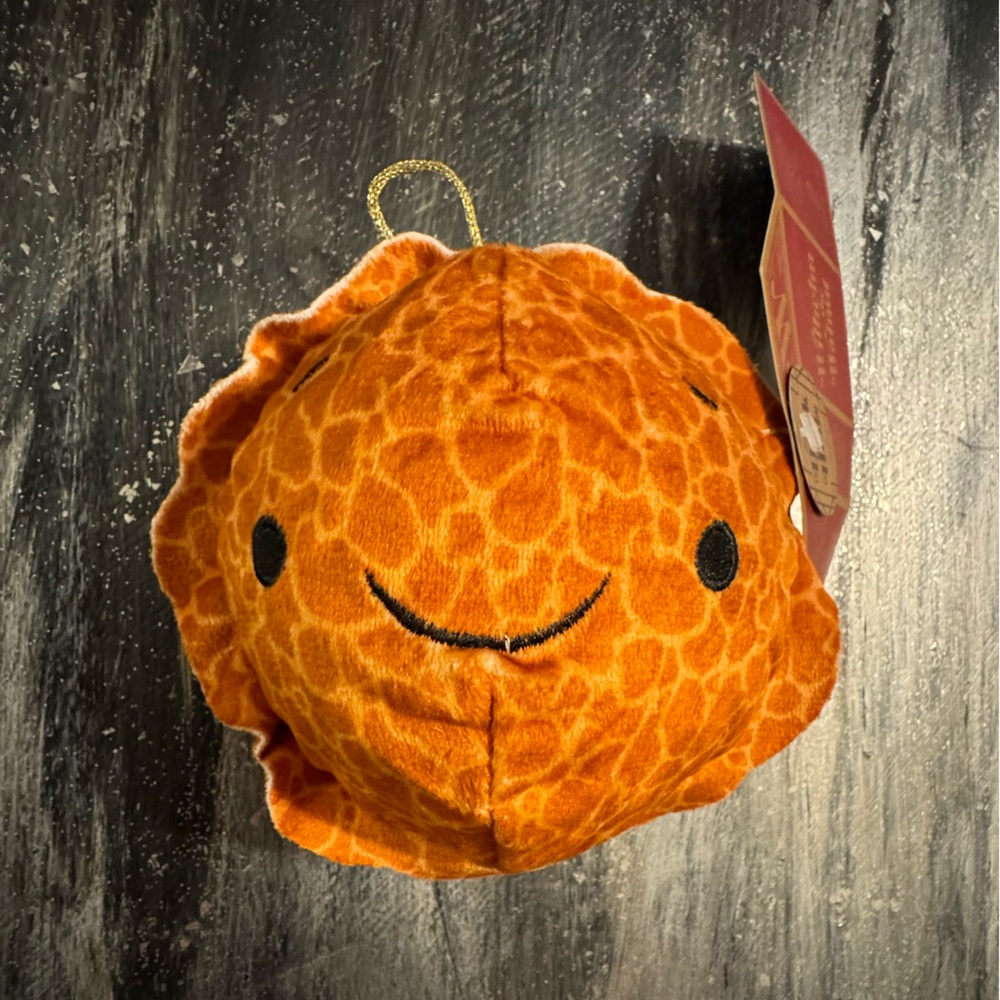 Christmas walnut dog toy